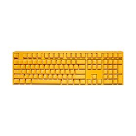 Ducky One 3 RGB Blue Switch Mechanical Gaming Keyboard (Arabic Layout) - Yellow Ducky | DKON2108ST-CARPDYDYYYC1