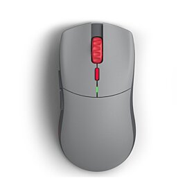 Glorious Series One PRO Centauri Forge Wireless Mouse - Gray Red | GLO-MS-P1W-CT-FORGE