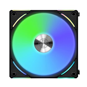 Lian Li UNI FAN AL120 V2 RGB 120mm Cooling Fan - Black | UF-AL120V2-1B