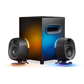 SteelSeries ARENA 7 Immersive 2.1 Gaming Speaker System with Reactive Illumination - UK | 61542