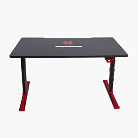 Twisted Minds GDTS-4F Gaming Desk - Red | GDTS-4-F-1807-Red