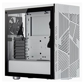 Corsair 275R Airflow Tempered Glass Mid-Tower Gaming Case — White | CC-9011182-WW