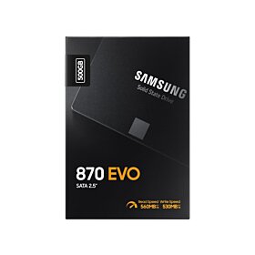 Samsung 870 EVO 500GB SATA 2.5” SSD  | MZ-77E500B/EU