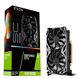 EVGA GeForce GTX 1660 Super SC Ultra Gaming 6GB GDDR6 Graphic Card | 06G-P4-1068-KR