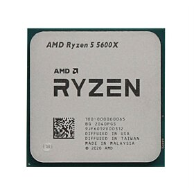 AMD Ryzen 5 5600X 6 Cores,  12 Threads Desktop Processor - Tray  | 100-100000065