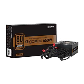 Zalman Gigamax 650W Modular 80+ Bronze PSU | ZM650-GVII