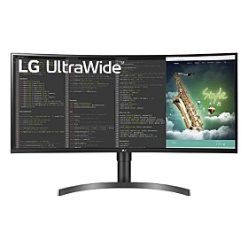 LG 35'' UltraWide™ QHD HDR VA Curved Monitor | 35WN75C-B