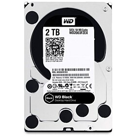WD Black 2TB Performance Desktop Hard Disk Drive - 7200 RPM SATA 6 Gb/s 64MB Cache 3.5 Inch | WD2003FZEX