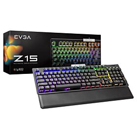 EVGA Z15 RGB Backlit LED Gaming Keyboard | 822-W1-15US-KR