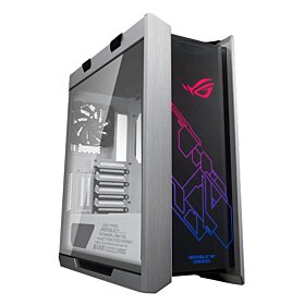 Asus ROG Strix GX601 Helios RGB Aura Sync Tempered Glass Mid Tower Gaming Case (White) | 90DC0023-B39000