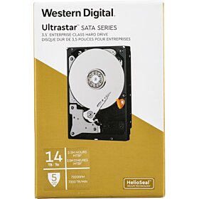 WD Data Center 14TB UltraStar 7200 rpm SATA 3.5" Internal HDD | WDBBUR0140BNC