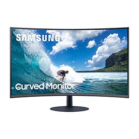 Samsung 1000R 27" VA Panel Bezel-Less Curved Monitor with Speaker | LC27T550FDMXUE