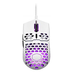 Cooler Master MM711 RGB LED Gaming Mouse (Matte White) | MM-711-WWOL1
