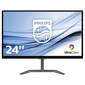 Philips 246E7QDAB 23.6-inch Full HD 5ms IPS Monitor - Black | 246E7QDAB