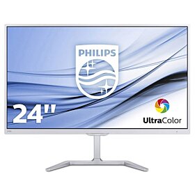 Philips 246E7QDSW 23.6-inch Full HD 5ms IPS Monitor - White | 246E7QDSW