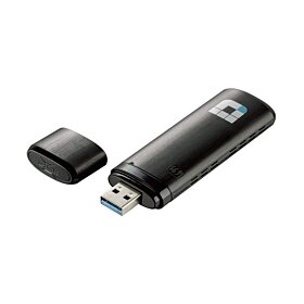 D-Link Wireless Dual Band AC1200 Mbps USB 3.0 Wi-Fi Network Adapter | DWA-182