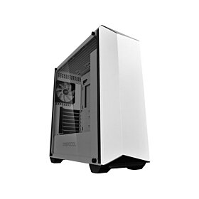 Deepcool EARLKASE RGB WH White Steel / Plastic / Tempered Glass ATX Mid Tower Computer Case| DP-ATX-ERLKWH-GLSRGB
