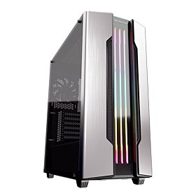 Cougar Gemini-S RGB Tempered Glass Mid Tower Computer Case - Silver | 385BMB0.0002