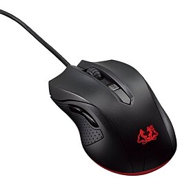 ASUS Cerberus Mouse Ambidextrous optical gaming mouse with four-stage DPI switch and convenient LED indicator | Cerberus