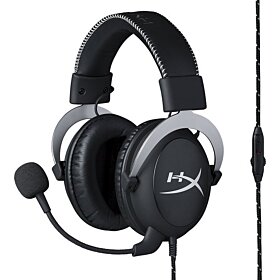 HyperX Cloud Pro Gaming Headset - Silver - with In-Line Audio Control for PS4, Xbox One, and PC | HX-HSCL-SR/NA