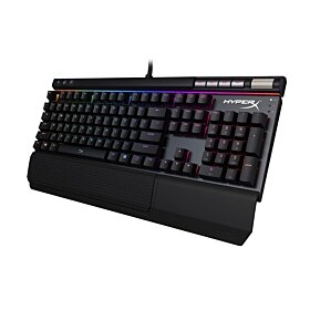 HyperX Alloy Elite RGB - Mechanical Gaming Keyboard - Software-Controlled Light & Macro Customization - Wrist Rest - Media Controls - Linear & Quiet - Cherry MX Red - RGB LED Backlit | HX-KB2RD2-US/R1