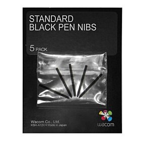 Wacom Standard Pen Nibs Black -5 pack | ACK-20001