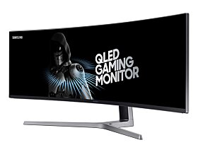 Samsung 49" Curved Monitor with metal Quantum Dot technology |  LC49HG90DMMXUE