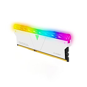 V-Color Prism Pro RGB 8GB 3200MHz DDR4 RAM - White | TL8G32816D-E6PRWWS