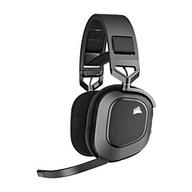Corsair HS80 RGB Wireless Premium Gaming Headset with Spatial Audio - Carbon | CA-9011235-NA