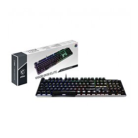 MSI Vigor GK50 Elite RGB English/Arabic Gaming Keyboard - Kailh Blue Switch | S11-04AR214-CLA