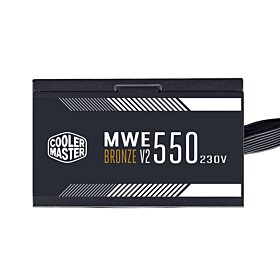 Cooler Master MWE 550 Bronze 230 - V2  550W  Non-Modular PSU | MPE-5501-ACABW-B