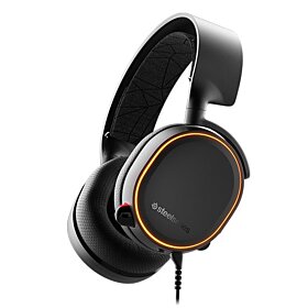 SteelSeries Arctis 5 2019 7.1 Surround RGB Wired Gaming Headset for PC, Mac, PS4, Mobile - Black | 61504