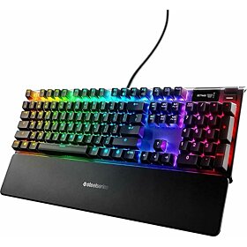 SteelSeries Apex 7 Red Switch Mechanical Gaming Keyboard - Black | 64636