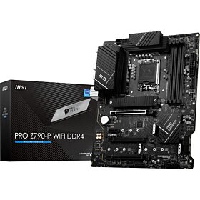 Msi PRO Z790-P WiFi DDR4 Intel 12th/13th Gen ATX Motherboard | 911-7E06-008