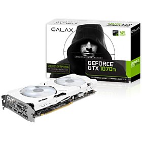 GALAX GeForce GTX 1070 Ti EX-SNPR WHITE 8GB GDDR5 256-bit RGB LEDs VR Ready | 70ISH6DHN1WS