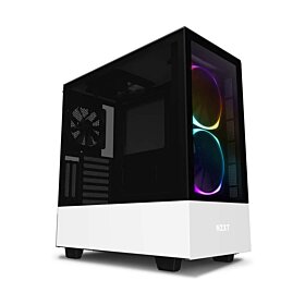 NZXT H510 Elite Tempered Glass Compact ATX Mid Tower - White | CA-H510E-W1