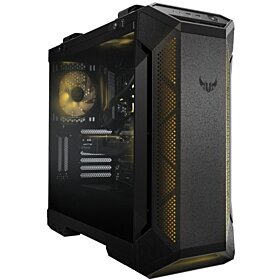 Asus TUF Gaming GT501 RGB Tempered Smoked Glass Midi Tower Computer Case | 90DC0012-B49000