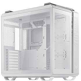 Asus TUF Gaming GT502 Plus Mid Tower ATX Dual-Chamber Case - White | 90DC0093-B19000