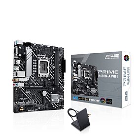 ASUS PRIME H610M-A WIFI LGA 1700 Micro-ATX Motherboard | 90MB1G00-M0EAY0