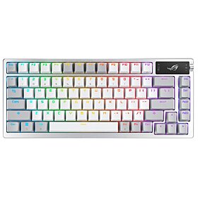 ASUS ROG Azoth TKL Mechanical Switches Gaming Keyboard - White | 90MP031A-BKCA10