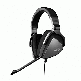 ASUS ROG Delta Core gaming headset delivers immersive gaming audio and incredible comfort and supports PC, PS4, Xbox One, Nintendo switch and mobile devices - Black | 90YH00Z1-B1UA00