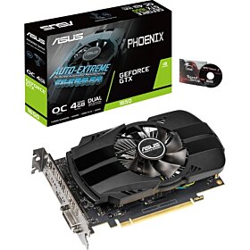 Asus GeForce GTX 1650 Phoenix OC Edition 4GB 128-Bit Graphics Card | 90YV0CV0-M0NA00