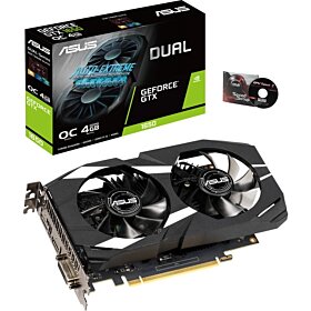 Asus Dual GeForce GTX 1650 OC 4GB 128-Bit Edition Graphics Card | 90YV0CV2-M0NA00