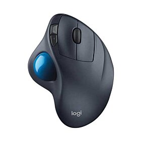 Logitech M570 Trackball Wireless Cutting-Edge Mouse - Black / Blue | 910-001882