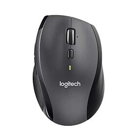 Logitech M705 Marathon Wireless Mouse Impressive 3-year battery life - Grey / Black | 910-001949