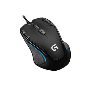 Logitech G300S 9 Buttons USB Wired Optical 2500 DPI Gaming Mouse - Black | 910-004346