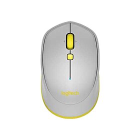 Logitech M535 Bluetooth Wireless Mouse - White / Yellow | 910-004530