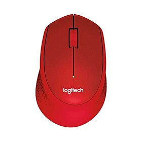 Logitech M330 Silent Plus Mouse - Red | 910-004911