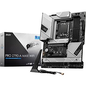 MSI PRO Z790-A MAX WIFI ATX DDR5 Motherboard - White| 911-7E07-018