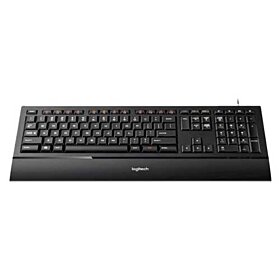 Logitech K740 Slim Design and Backlit Keys Illuminated Keyboard - Black | 920-005696